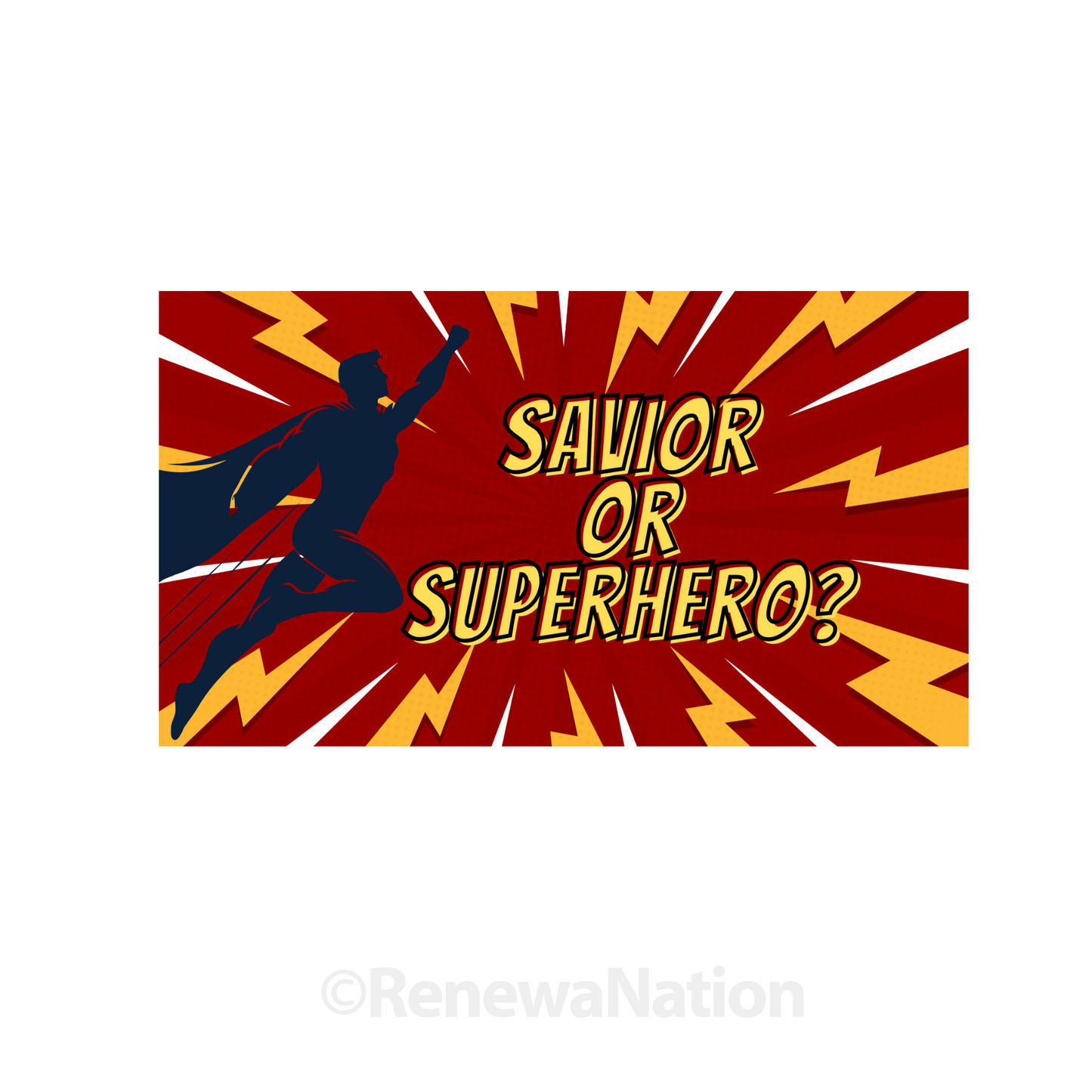 Savior or Superhero Screen Game