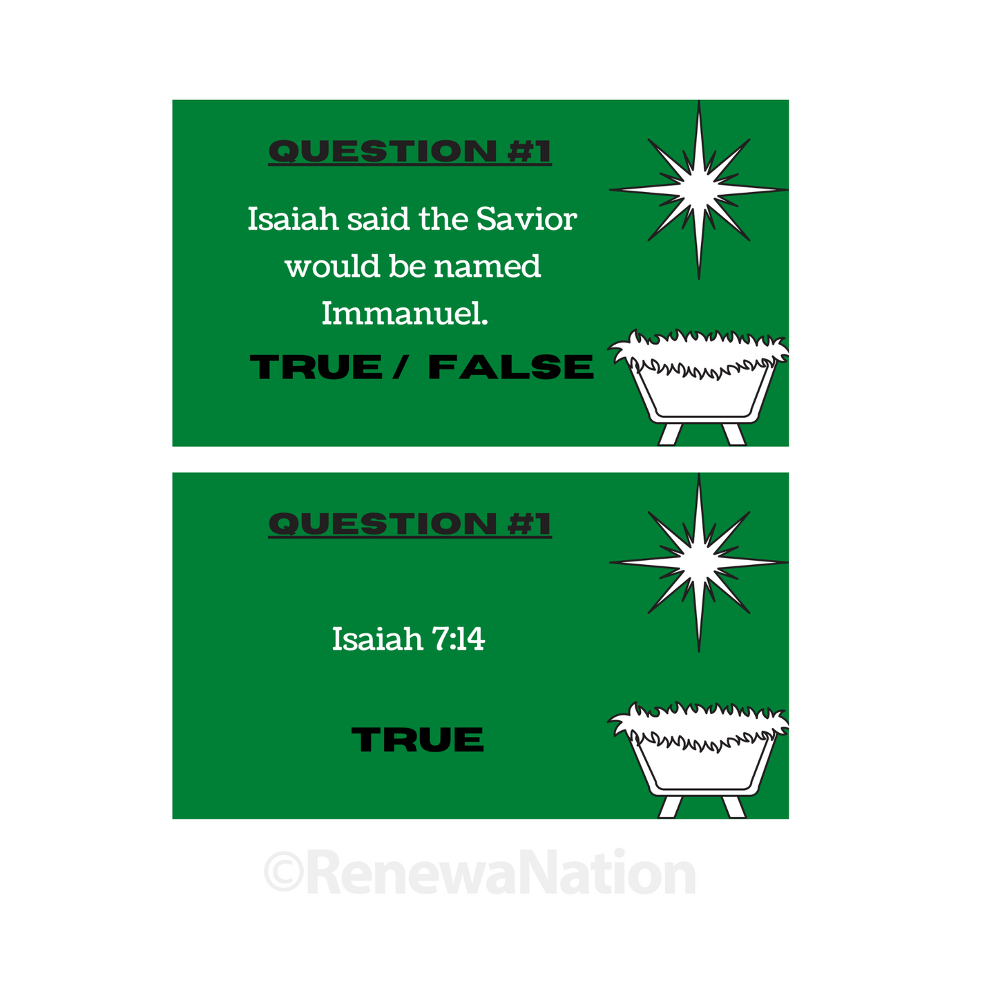 Do You Know About the Prophecies of Jesus Screen Game