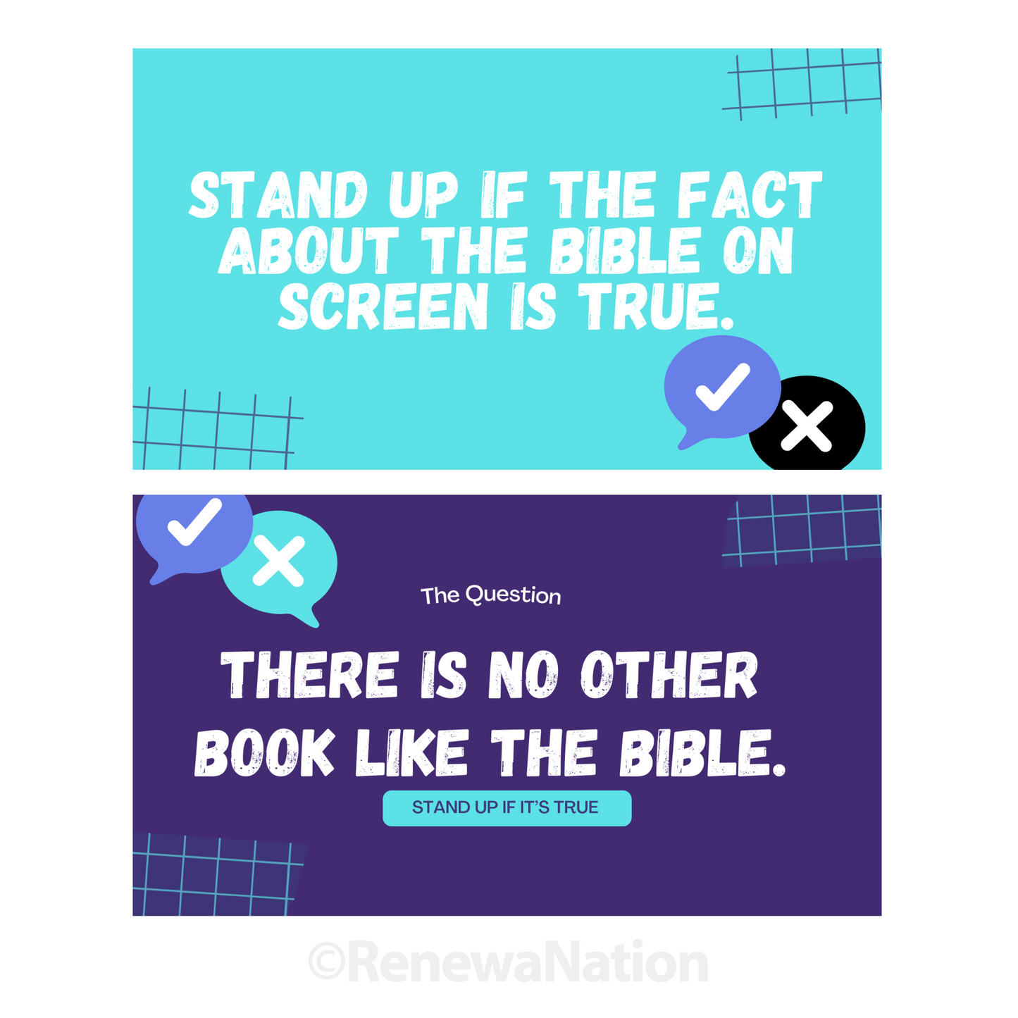 Stand Up If It's True - Bible Trivia