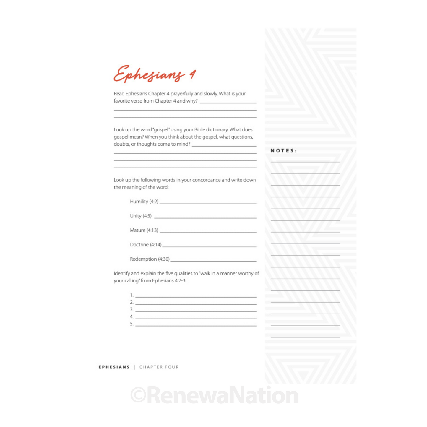 Ephesians Bible Study