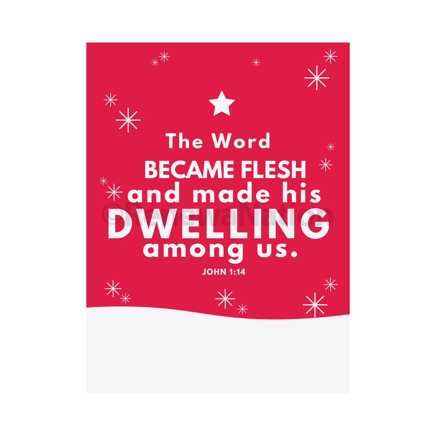 Christmas Poster 4 Pack