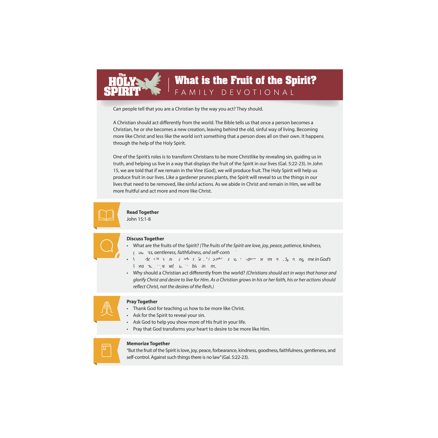 The Holy Spirit Series