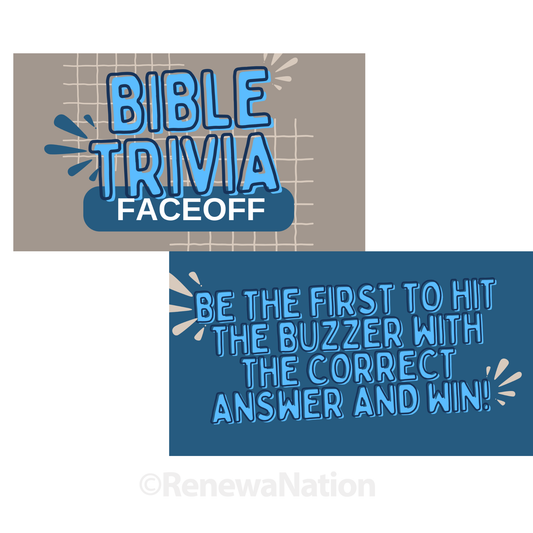 Bible Trivia Face-Off Game