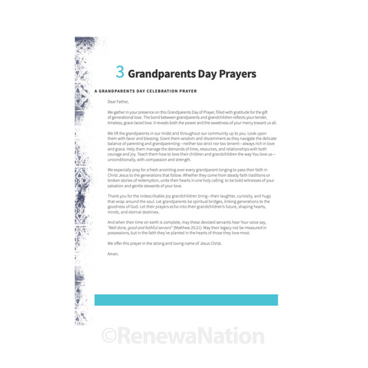 Grandparents Day Kit