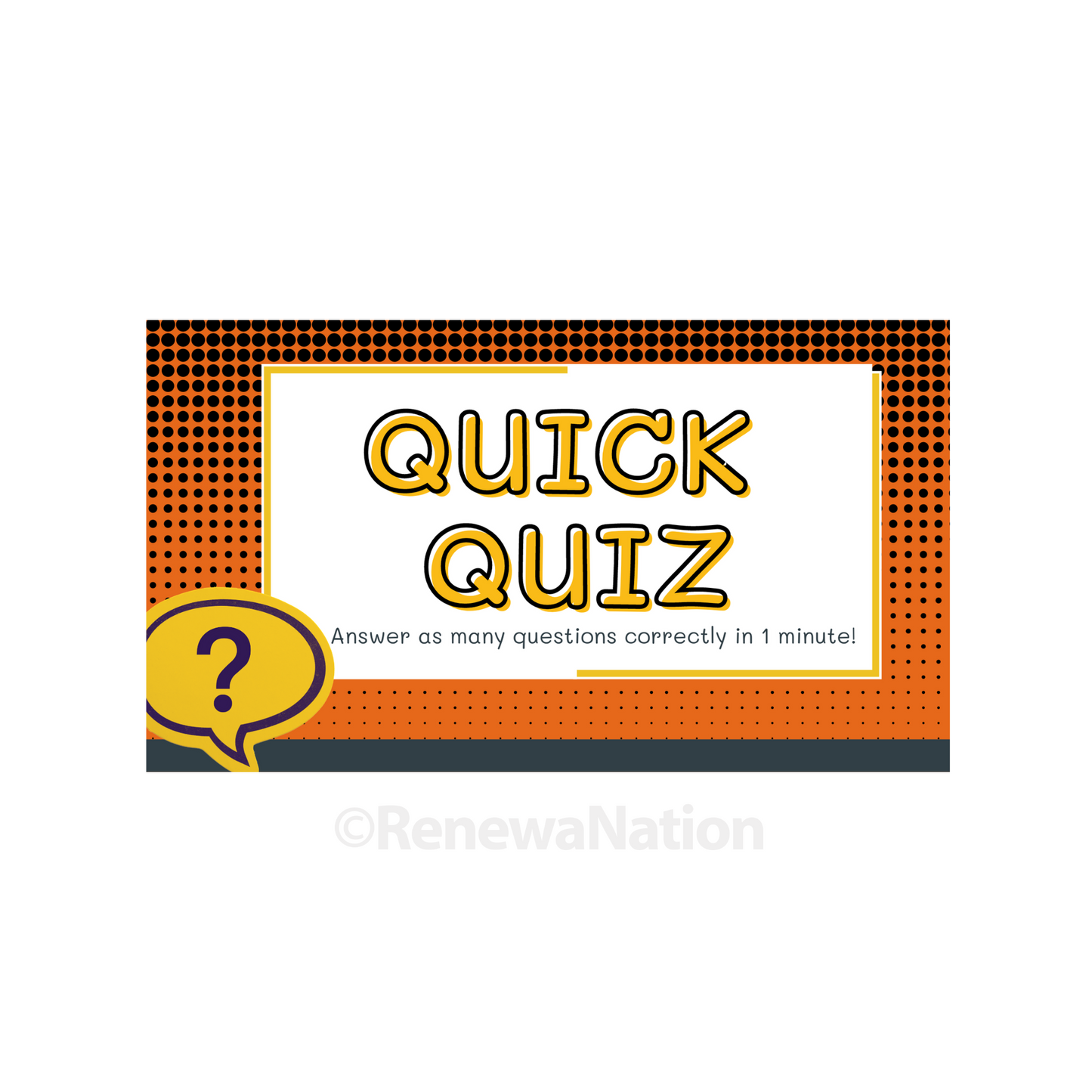 Quick Quiz Bible Game