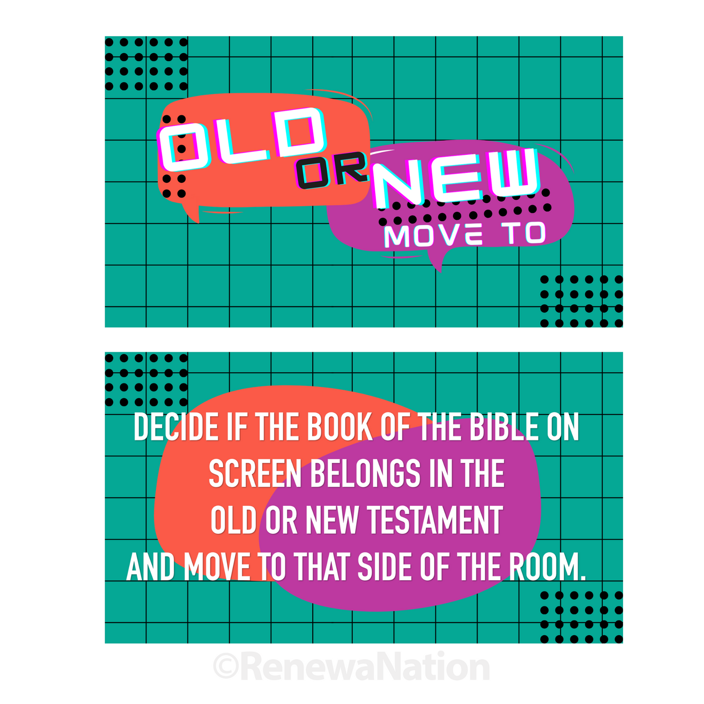 Old or New Testament Move To Game