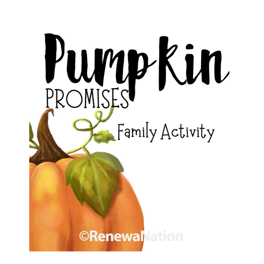 Pumpkin Promises Activity