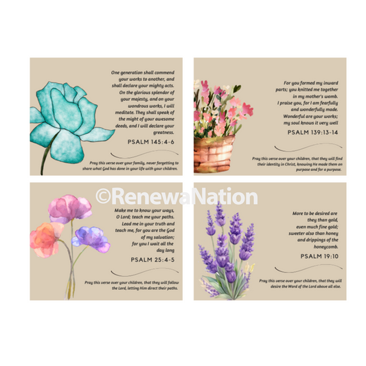 Prayer Verse Cards for Mom