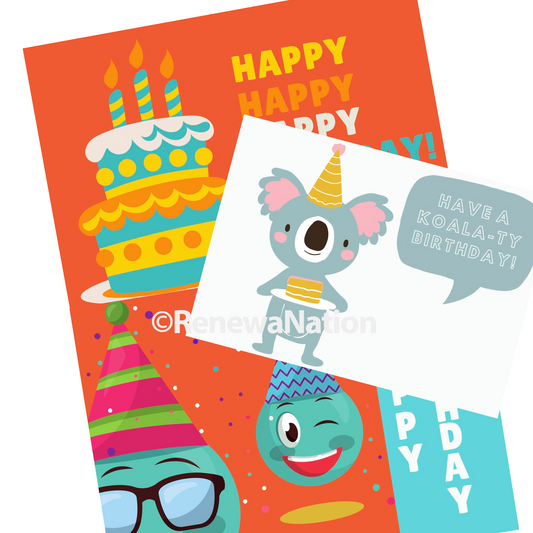 Birthday Postcard Pack