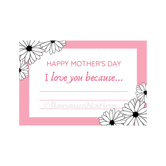 Mother's Day Floral Certificate