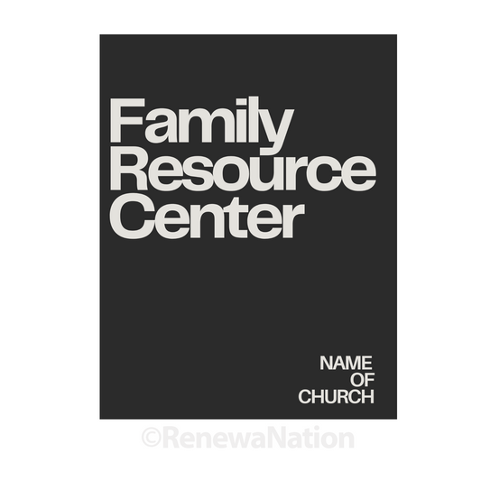 Editable Resource Station Signs
